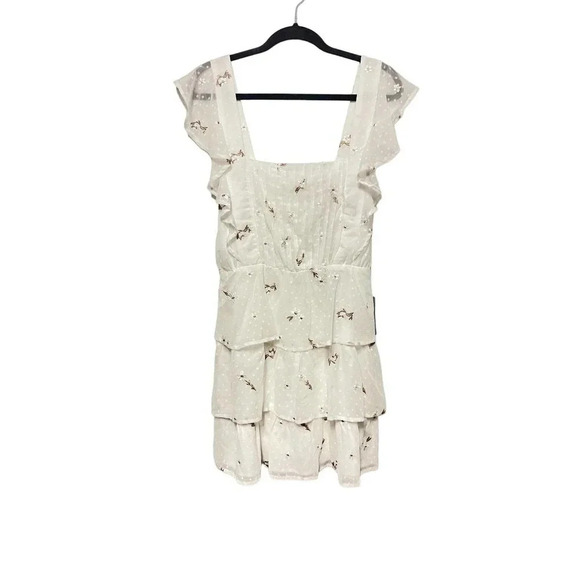 NWT Adelyn Rae Darlene Swiss Dot Embroidered Mini - Picture 5 of 9